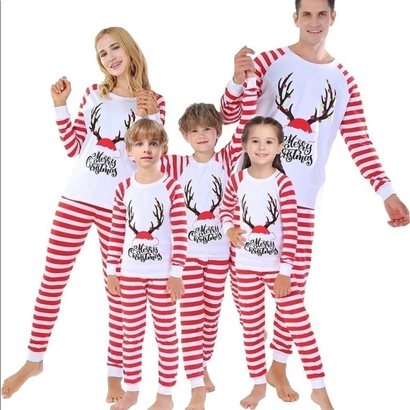 Holiday Pajamas Unisex Size 6 New! - Picture 3 of 10